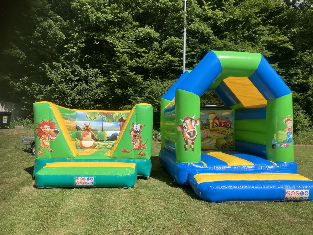 2 Hüpfburgen Markus Hübl